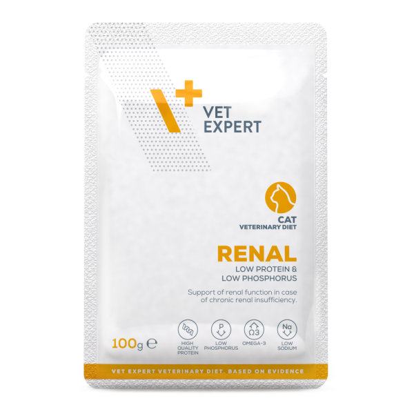 VETEXPERT Renal 100g – Low Protein & Low Phosphorus