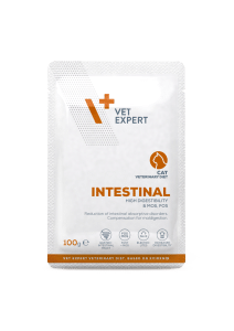VetExpert Intestinal Wet Beef & Chicken – Diätetisches Alleinfuttermittel zur Unterstützung der Darmgesundheit bei Katzen