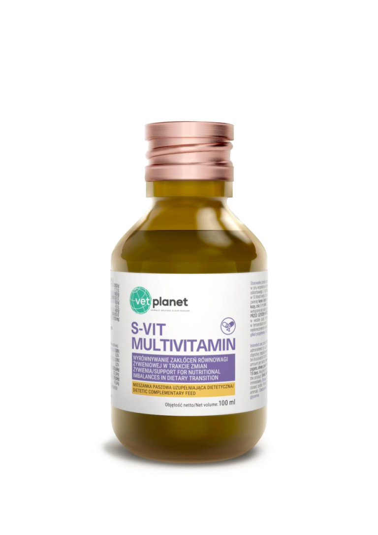 S-VIT MULTIVITAMIN - Komplettes Multivitaminpräparat für Nutz- und Haustiere