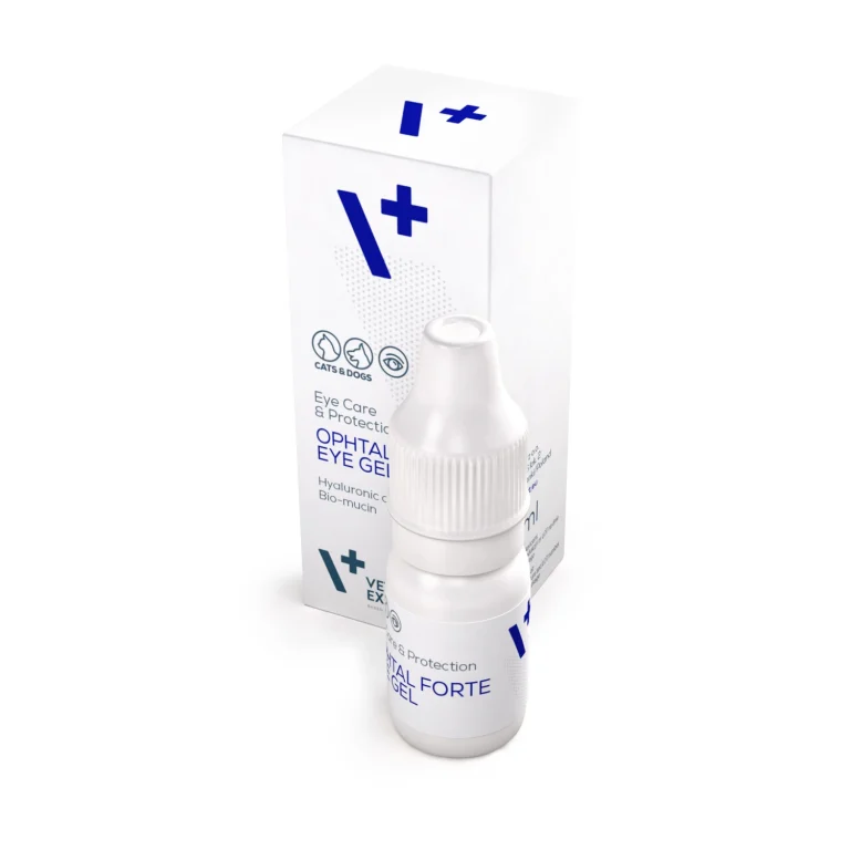 VET EXPERT OPHTAL FORTE EYE GEL Gelartige, sterile Augentropfen für Hunde und Katzen – 7 ml