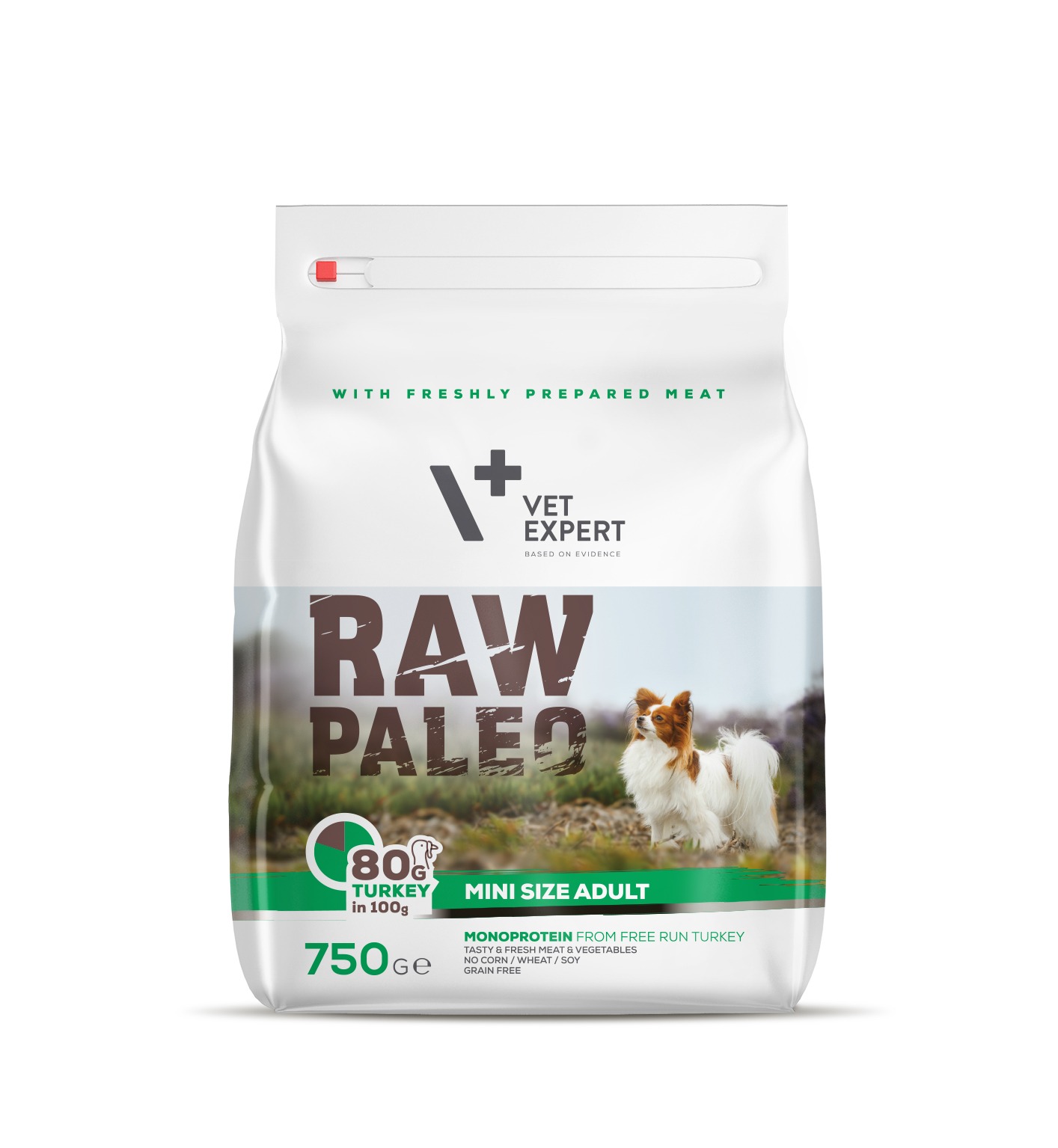 VetExpert-Raw-Paleo-Adult-Mini-Breed-750g-Premium-getreidefreies-Hundefutter-Alleinfuttermittel-Trockenfutter-Nassfutter-Hundebedarf-Hundenahrung-Hundeernaehrung