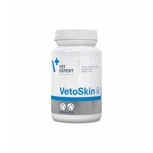 VetExpert VetoSkin 90 Kapseln Twist-Off Diätergänzungsfuttermittel Tierarztbedarf, Veterinärbedarf, Veterinärmedizin, Praxisbedarf, Ergänzungsfuttermittel, Tierarztprodukten, Tierapotheke, Tierpflegeprodukte